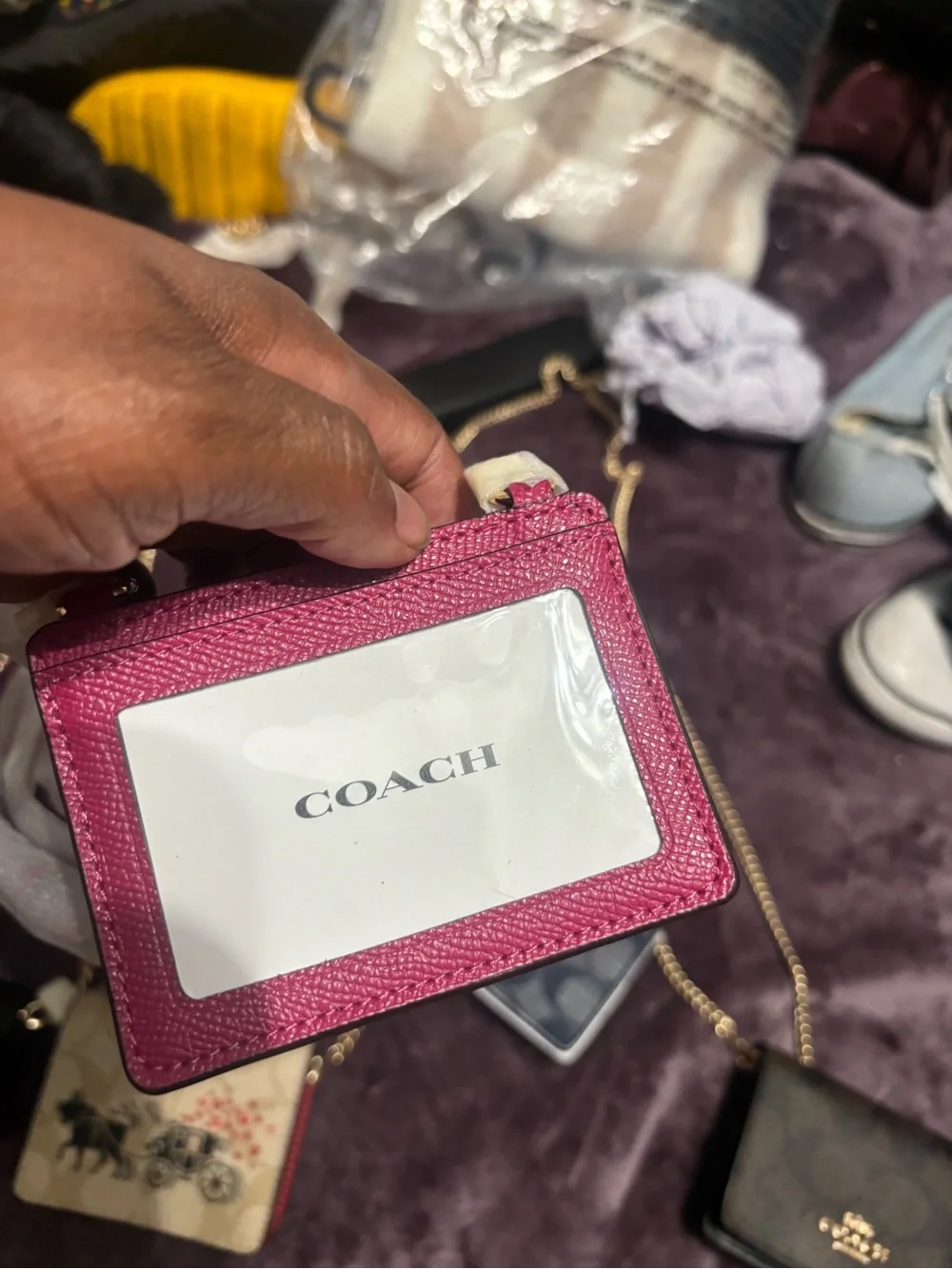 Coach 5 different Case with Logo EACH